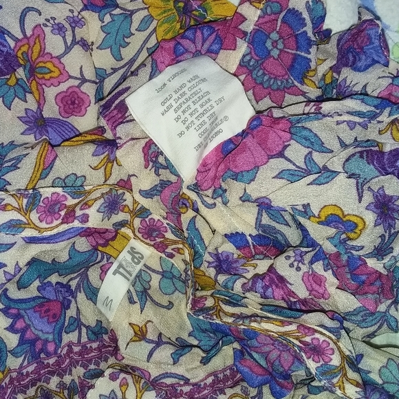 Spell designs lovebird blouse chamomile M gypsy - Picture 8 of 8